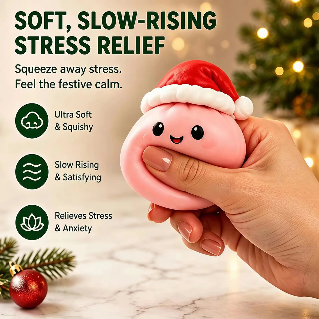 Dumpling Squishy Advent Calendar Christmas 2026 24 Days Countdown Slow Rising Squeeze Sensory Fidget Home Decor Holiday Gifts